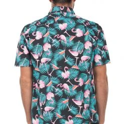 Tipsy Elves Spring Men's Tall Martini Hawaiian Shirt 8 Tipsy Elves Spring Men's Tall Martini Hawaiian Shirt