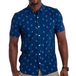 Tipsy Elves Men's Neon Pinata Hawaiian Shirt