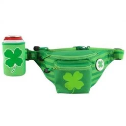 Tipsy Elves St. Patrick's Day Fanny Pack W/ Drink Holder Fanny Packs