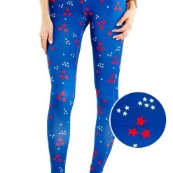Tipsy Elves Women Star Spangled Leggings
