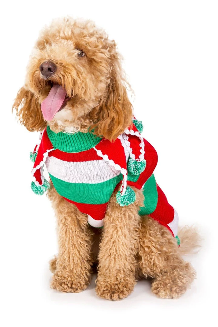 Tipsy Elves Holidays & Occasions Ugly Christmas Dog Sweater 4 Tipsy Elves Holidays & Occasions Ugly Christmas Dog Sweater