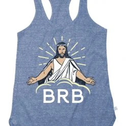 Tipsy Elves Women's BRB Easter Tank Top