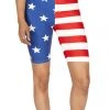 Tipsy Elves Women's American Flag Bike Shorts 2 Tipsy Elves Women's American Flag Bike Shorts