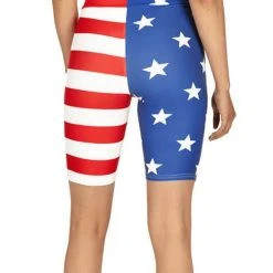 Tipsy Elves Women's American Flag Bike Shorts 13 Tipsy Elves Women's American Flag Bike Shorts