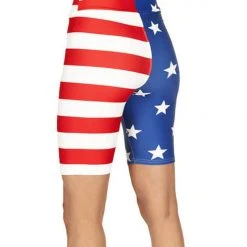 Tipsy Elves Women's American Flag Bike Shorts 14 Tipsy Elves Women's American Flag Bike Shorts