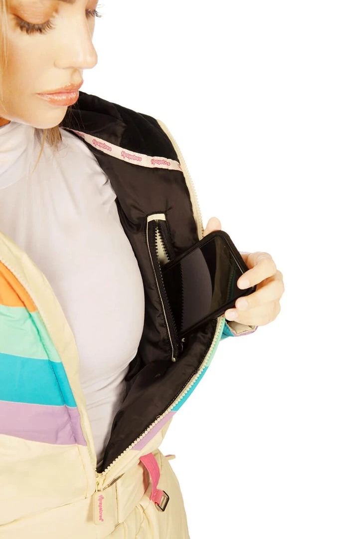 Tipsy Elves Women's Retro Rainbow Ski Suit Trending 8 Tipsy Elves Women's Retro Rainbow Ski Suit Trending