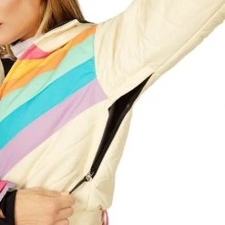 Tipsy Elves Women's Retro Rainbow Ski Suit Trending 22 Tipsy Elves Women's Retro Rainbow Ski Suit Trending