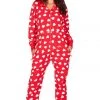 Tipsy Elves Women's Beating Hearts Jumpsuit & Gift Box 1 Tipsy Elves Women's Beating Hearts Jumpsuit & Gift Box