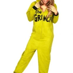 Tipsy Elves Women's Grinch Jumpsuit