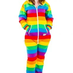 Tipsy Elves Rainbow Jumpsuit - Women's Cut