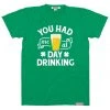 Tipsy Elves Men's You Had Me At Day Drinking Tee 2 Tipsy Elves Men's You Had Me At Day Drinking Tee