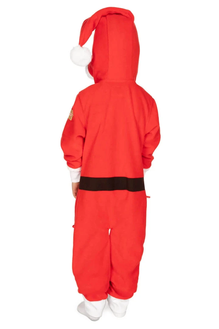 Tipsy Elves Boy's / Girl's Santa Jumpsuit With Fur Kids & Baby 4 Tipsy Elves Boy's / Girl's Santa Jumpsuit With Fur Kids & Baby