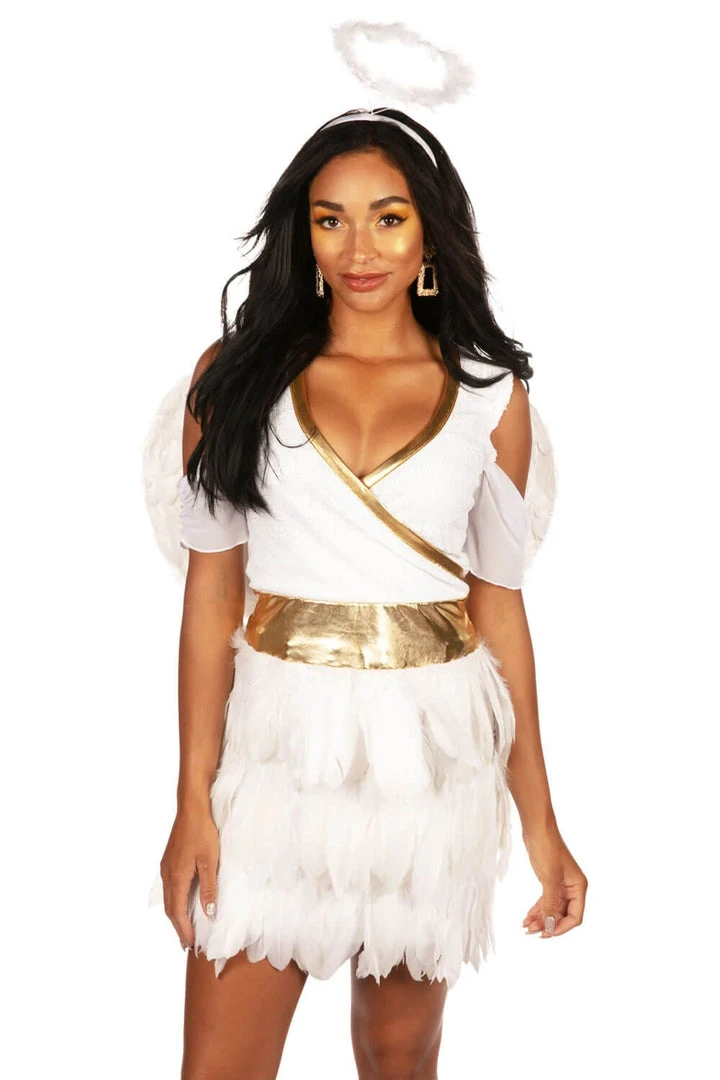 Tipsy Elves Women Angel Costume Dress 5 Tipsy Elves Women Angel Costume Dress
