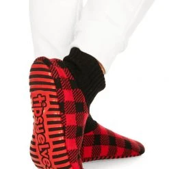 Tipsy Elves Lumberjack Slipper Socks Holidays & Occasions 10 Tipsy Elves Lumberjack Slipper Socks Holidays & Occasions