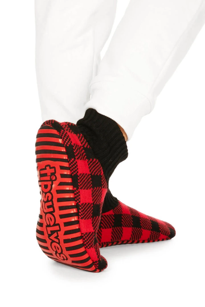 Tipsy Elves Lumberjack Slipper Socks Holidays & Occasions 6 Tipsy Elves Lumberjack Slipper Socks Holidays & Occasions