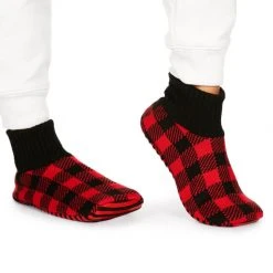 Tipsy Elves Lumberjack Slipper Socks Holidays & Occasions 9 Tipsy Elves Lumberjack Slipper Socks Holidays & Occasions