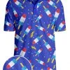 Tipsy Elves Patriotic Men's Grand Finale Golf Polo 1 Tipsy Elves Patriotic Men's Grand Finale Golf Polo