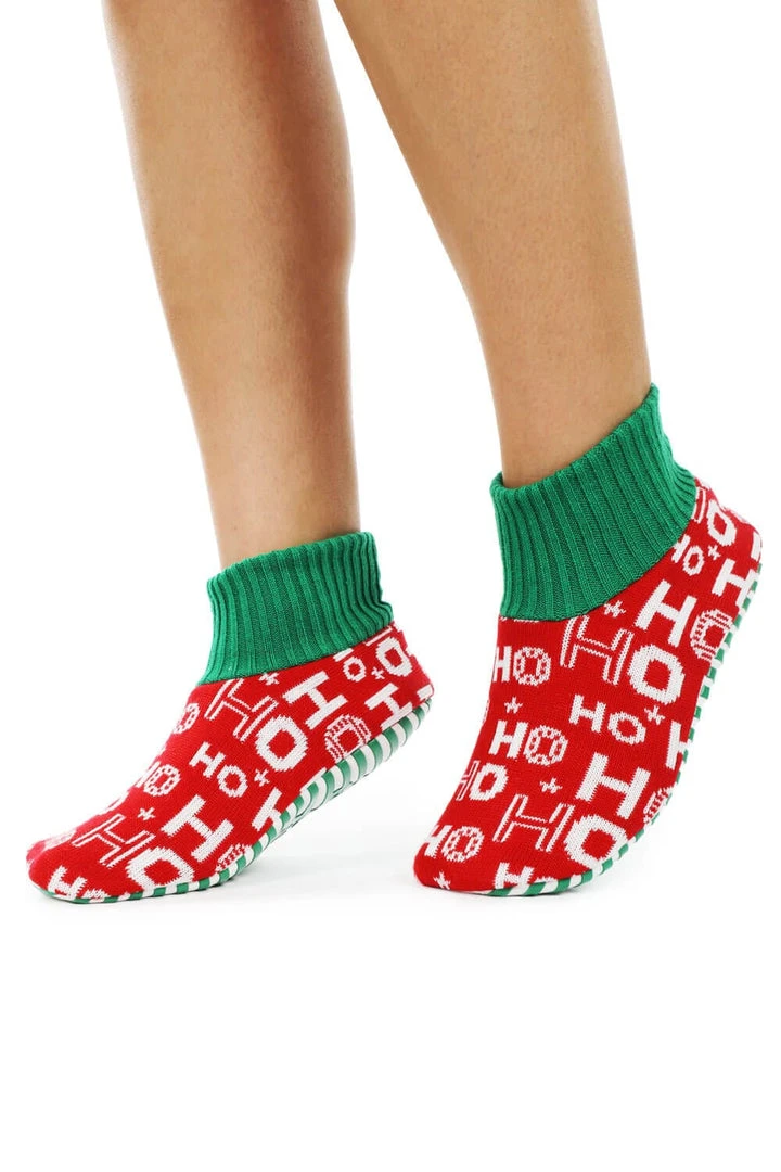 Tipsy Elves Holidays & Occasions Ho Ho Ho Slipper Socks 4 Tipsy Elves Holidays & Occasions Ho Ho Ho Slipper Socks