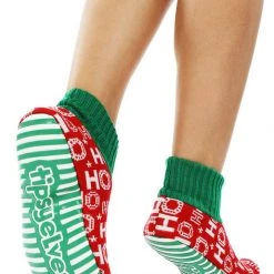 Tipsy Elves Holidays & Occasions Ho Ho Ho Slipper Socks 9 Tipsy Elves Holidays & Occasions Ho Ho Ho Slipper Socks