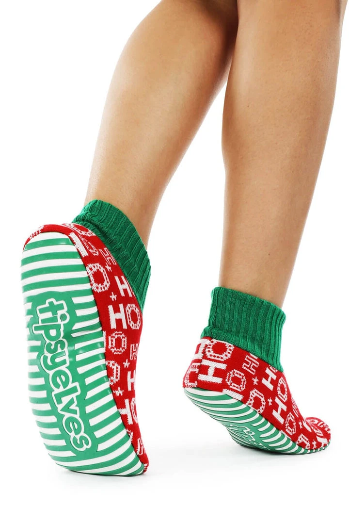 Tipsy Elves Holidays & Occasions Ho Ho Ho Slipper Socks 5 Tipsy Elves Holidays & Occasions Ho Ho Ho Slipper Socks
