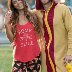 Tipsy Elves Women's Home Slice Pizza Tank Top 12 Tipsy Elves Women's Home Slice Pizza Tank Top