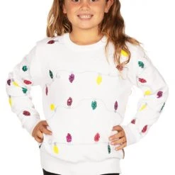 Tipsy Elves Boy's / Girl's Sequin Lights Ugly Christmas Sweater 9 Tipsy Elves Boy's / Girl's Sequin Lights Ugly Christmas Sweater