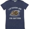 Tipsy Elves Women's Leftovers Are For Quitters Tee 1 Tipsy Elves Women's Leftovers Are For Quitters Tee