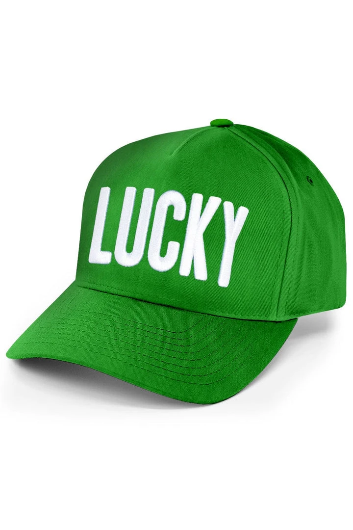 Tipsy Elves Men's Lucky Green Hat 3 Tipsy Elves Men's Lucky Green Hat