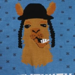 Tipsy Elves Men's Happy Llamakkah Sweater