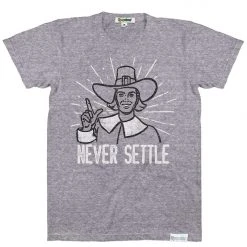 Tipsy Elves Men's Never Settle Tee