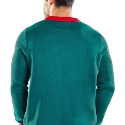 Tipsy Elves Men's Ginger Roid Rage Ugly Christmas Sweater