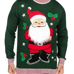 Tipsy Elves Men's It's Flipping Christmas Ugly Christmas Sweater