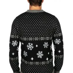 Tipsy Elves Men's Let It Snow Light Up Ugly Christmas Sweater