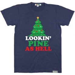 Tipsy Elves Men's Lookin' Pine As Hell Tee