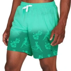 Tipsy Elves Men Disappearing Dino Color Changing Swim Trunks