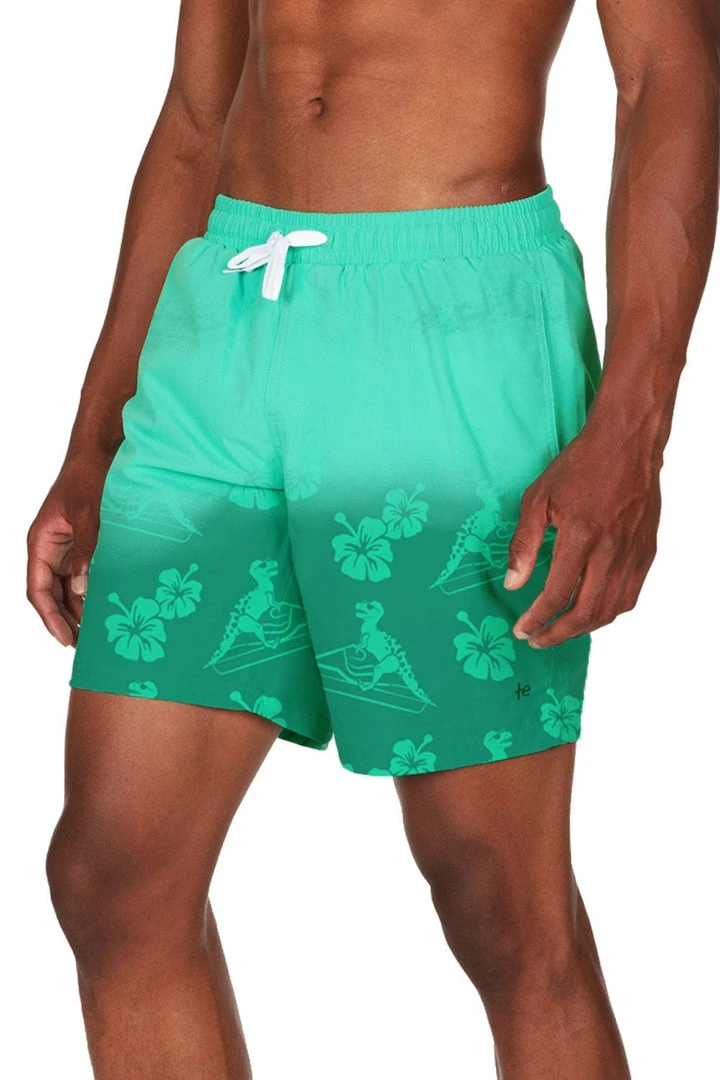 Tipsy Elves Men Disappearing Dino Color Changing Swim Trunks 4 Tipsy Elves Men Disappearing Dino Color Changing Swim Trunks