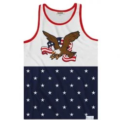 Tipsy Elves Men's Epic Eagle Landing Tank Top