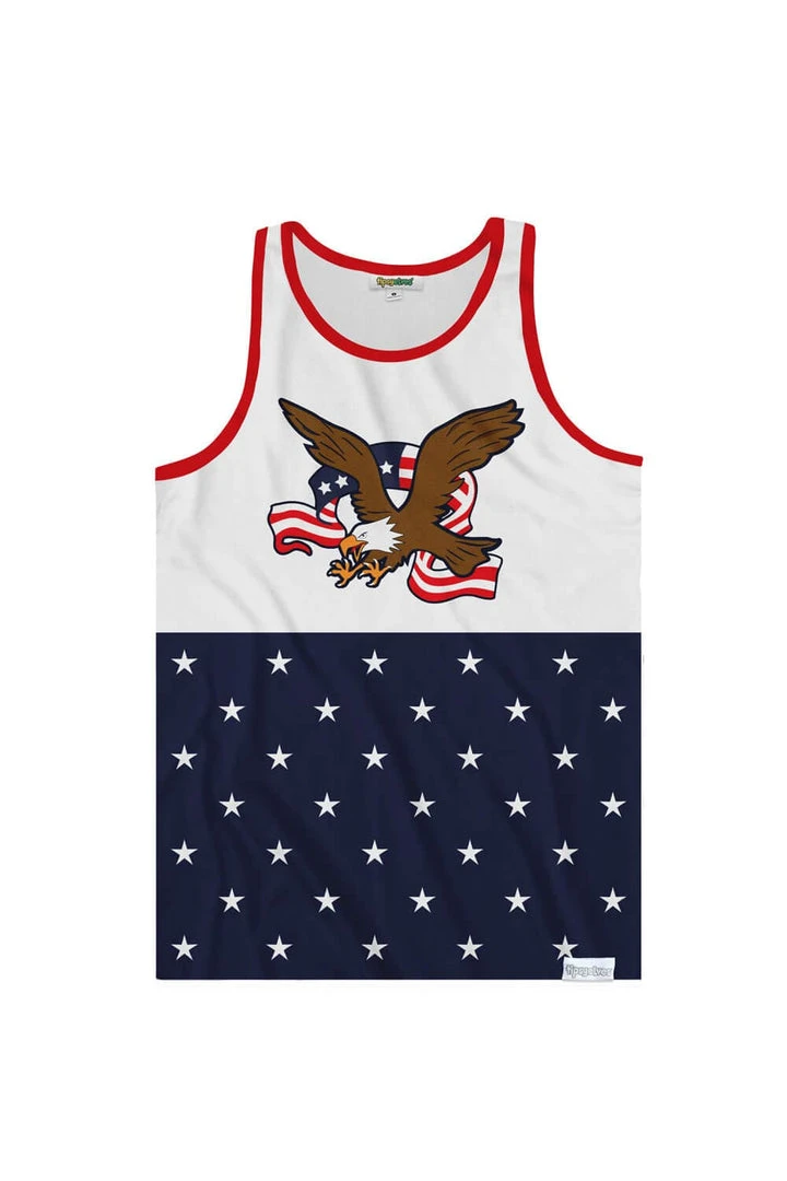 Tipsy Elves Men's Epic Eagle Landing Tank Top 3 Tipsy Elves Men's Epic Eagle Landing Tank Top