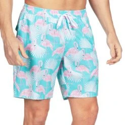 Tipsy Elves Flamingo Stretch Swim Trunks 10 Tipsy Elves Flamingo Stretch Swim Trunks