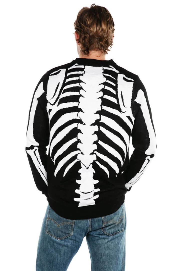 Tipsy Elves Men's Skeleton Sweater 4 Tipsy Elves Men's Skeleton Sweater