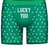 Tipsy Elves Men's Lucky You Boxer Briefs 2 Tipsy Elves Men's Lucky You Boxer Briefs