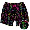 Tipsy Elves Neon Nightcap Stretch Swim Trunks