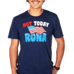 Tipsy Elves Patriotic Men's Not Today Rona Tee