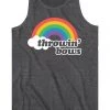 Tipsy Elves Throwin Bows Tank Top - Men's Cut