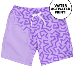 Tipsy Elves Men Funky Freestyle Color Changing Swim Trunks