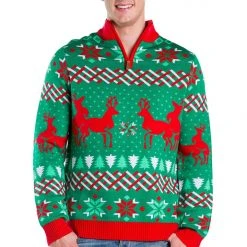 Tipsy Elves Men's Christmas Passion Ugly Christmas Sweater