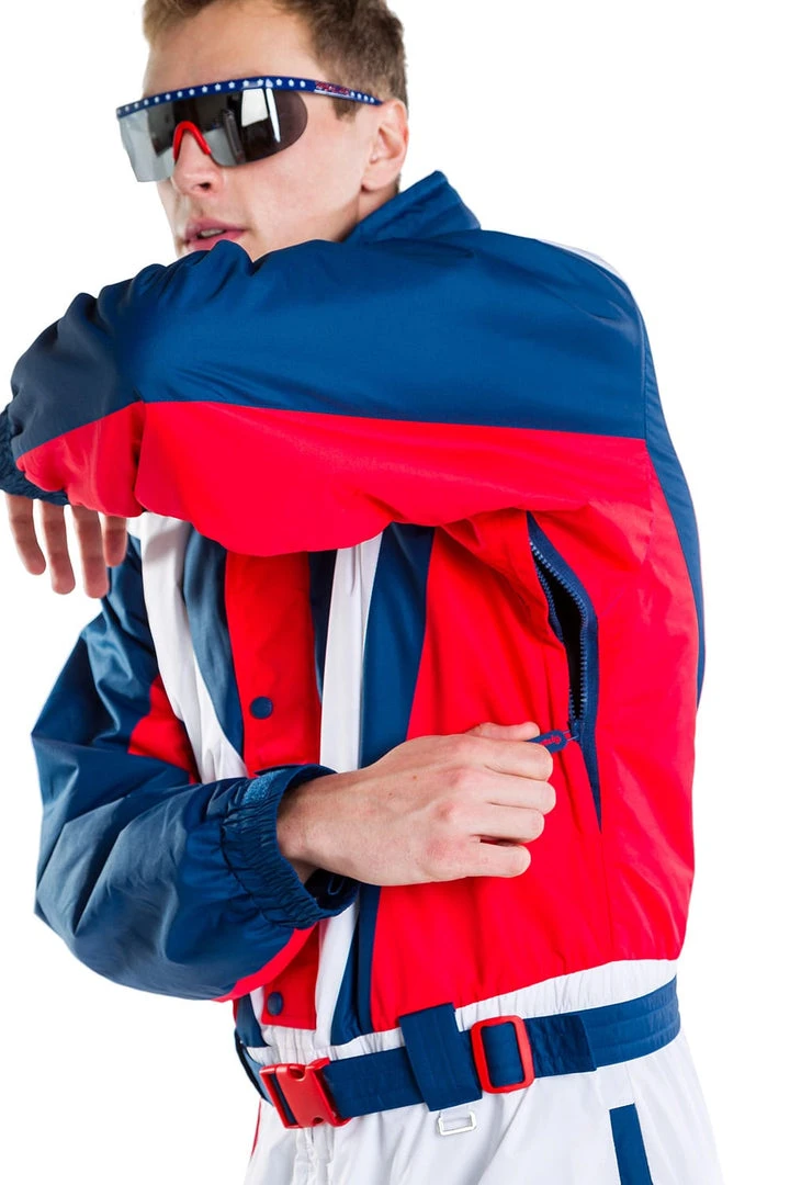 Tipsy Elves Men's Freerider Ski Suit Holidays & Occasions 8 Tipsy Elves Men's Freerider Ski Suit Holidays & Occasions