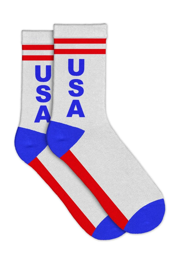 Tipsy Elves Men's Retro USA Socks Patriotic 3 Tipsy Elves Men's Retro USA Socks Patriotic