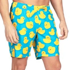 Tipsy Elves Rubber Ducky Stretch Swim Trunks 11 Tipsy Elves Rubber Ducky Stretch Swim Trunks