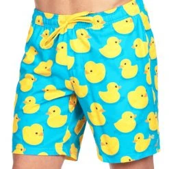 Tipsy Elves Rubber Ducky Stretch Swim Trunks 12 Tipsy Elves Rubber Ducky Stretch Swim Trunks